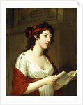Portrait of a Lady as Sappho by Elisabeth Louise Vigee-Lebrun