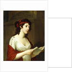 Portrait of a Lady as Sappho by Elisabeth Louise Vigee-Lebrun