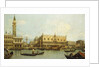 The Molo, Venice by Canaletto