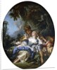 A Shepherd and a Shepherdess in Dalliance in a Wooded Landscape, 1761 by Francois Boucher