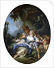 A Shepherd and a Shepherdess in Dalliance in a Wooded Landscape, 1761 by Francois Boucher