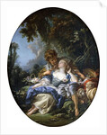A Shepherd and a Shepherdess in Dalliance in a Wooded Landscape, 1761 by Francois Boucher