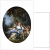 A Shepherd and a Shepherdess in Dalliance in a Wooded Landscape, 1761 by Francois Boucher