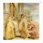 Constantine worshipping the True Cross by Peter Paul Rubens