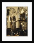 The Old Church, Delft, with Churchgoers listening to a Sermon, 1669 by Emanuel de Witte