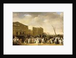 A Carnival on the Boulevard du Crime, 1832 by Louis Leopold Boilly
