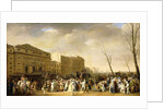 A Carnival on the Boulevard du Crime, 1832 by Louis Leopold Boilly
