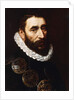 Portrait of a Bearded Man, bust-length, wearing gorgets by Adriaen Thomasz Key