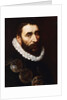 Portrait of a Bearded Man, bust-length, wearing gorgets by Adriaen Thomasz Key