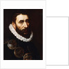 Portrait of a Bearded Man, bust-length, wearing gorgets by Adriaen Thomasz Key