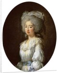 Portrait of the Louise Marie Josephine, Comtesse de Provence, later Queen of France by Elisabeth Louise Vigee-Lebrun