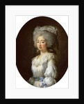 Portrait of the Louise Marie Josephine, Comtesse de Provence, later Queen of France by Elisabeth Louise Vigee-Lebrun