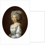 Portrait of the Louise Marie Josephine, Comtesse de Provence, later Queen of France by Elisabeth Louise Vigee-Lebrun