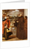 Saint Francis of Paola blessing the Fish by Jusepe or Jose Leonardo