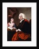 Portrait of the Rev.Thoms Wilson D.D. and his Adopted Daughter, Miss Catherine Macauley by Joseph Wright of Derby