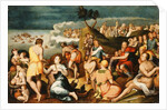 Moses and the Israelites Crossing the Red Sea by Anthonie Claessens