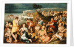 Moses and the Israelites Crossing the Red Sea by Anthonie Claessens