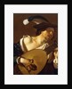 A Lute Player, 1621-22 by Theodore van called Dirk Baburen