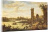 A View of Paris looking toward the Ile de la Cite and the Pont Neuf, 1671-77 by Peeter or Pieter Bout