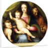 The Holy Family with the Infant Saint John the Baptist by Domenico Beccafumi