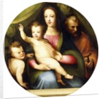 The Holy Family with the Infant Saint John the Baptist by Domenico Beccafumi
