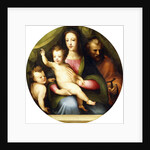 The Holy Family with the Infant Saint John the Baptist by Domenico Beccafumi
