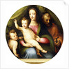 The Holy Family with the Infant Saint John the Baptist by Domenico Beccafumi