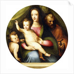 The Holy Family with the Infant Saint John the Baptist by Domenico Beccafumi