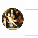 The Holy Family with the Infant Saint John the Baptist by Domenico Beccafumi