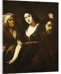 Judith holding the Head of Holofernes, Accompanied by a Maidservant, c.1625-30 by Andrea Vaccaro