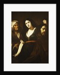 Judith holding the Head of Holofernes, Accompanied by a Maidservant, c.1625-30 by Andrea Vaccaro