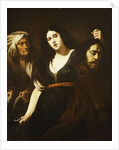 Judith holding the Head of Holofernes, Accompanied by a Maidservant, c.1625-30 by Andrea Vaccaro