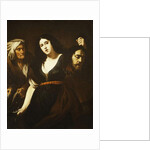 Judith holding the Head of Holofernes, Accompanied by a Maidservant, c.1625-30 by Andrea Vaccaro
