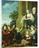 A Group Portrait of the Perceval Family by Guillaume Voiriot