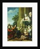 A Group Portrait of the Perceval Family by Guillaume Voiriot