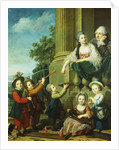 A Group Portrait of the Perceval Family by Guillaume Voiriot