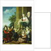 A Group Portrait of the Perceval Family by Guillaume Voiriot