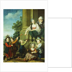 A Group Portrait of the Perceval Family by Guillaume Voiriot