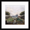 Views of the Chateau de Mousseaux and its Gardens by Jean-Francois Hue