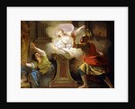 Aeneas Pursuing Helen in the Temple of Vesta by Pierre Lacour