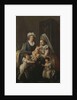 Portrait of a Lady, in an interior with her nurse and three children by Anicet-Charles Lemonnier