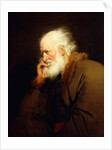 An Old Man by Joseph Wright of Derby