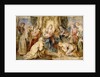 The Virgin and Child Enthroned Adored by Eight Saints by Peter Paul Rubens