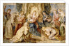 The Virgin and Child Enthroned Adored by Eight Saints by Peter Paul Rubens