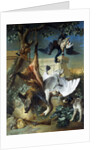 'La Retour de Chasse': A Hunting Dog Guarding Dead Game, by Jean-Baptiste Oudry