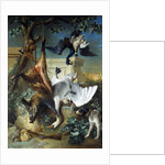 'La Retour de Chasse': A Hunting Dog Guarding Dead Game, by Jean-Baptiste Oudry
