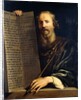 Moses Holding the Ten Commandments by Philippe de Champaigne