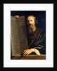 Moses Holding the Ten Commandments by Philippe de Champaigne