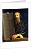 Moses Holding the Ten Commandments by Philippe de Champaigne