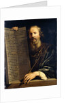 Moses Holding the Ten Commandments by Philippe de Champaigne
